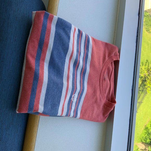 Celsius Red Long sleeve Striped Shirt - Picture 2 of 2